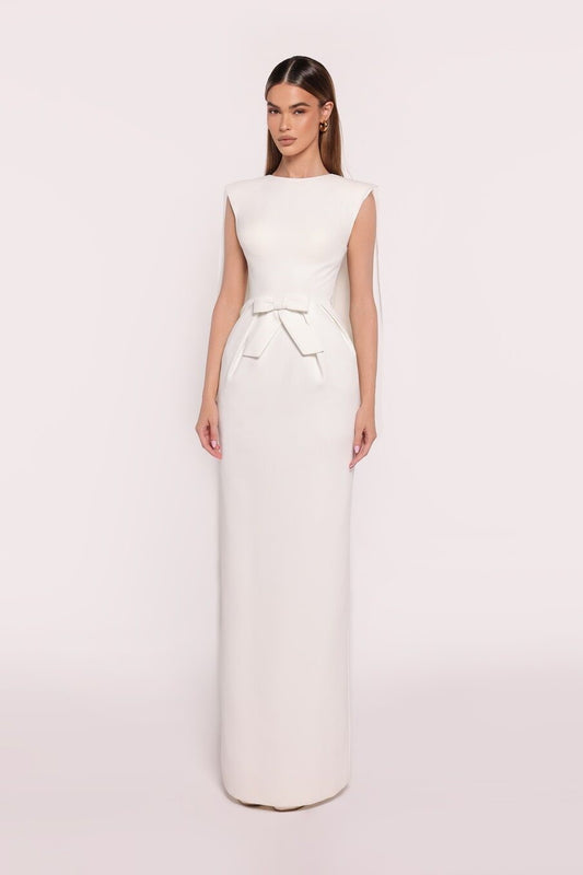 Amber Crepe Gown