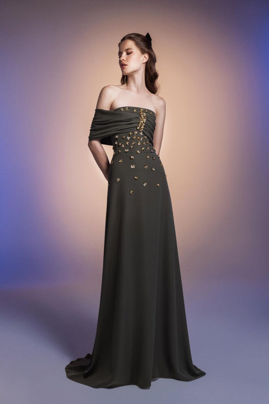 One Sleeve Gown