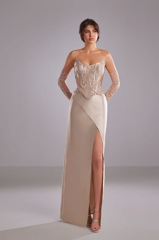Embroidered Lace Dress