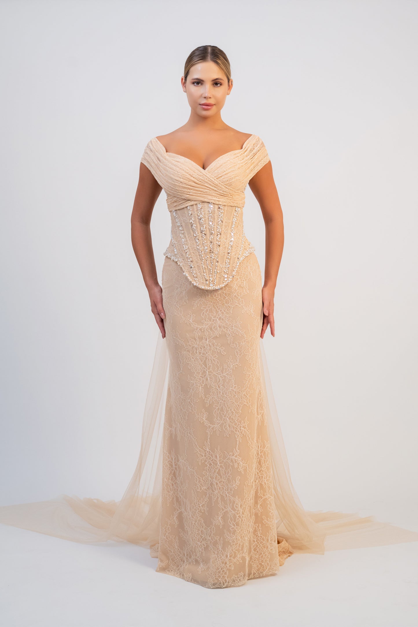 Off Shoulder Mermaid Gown