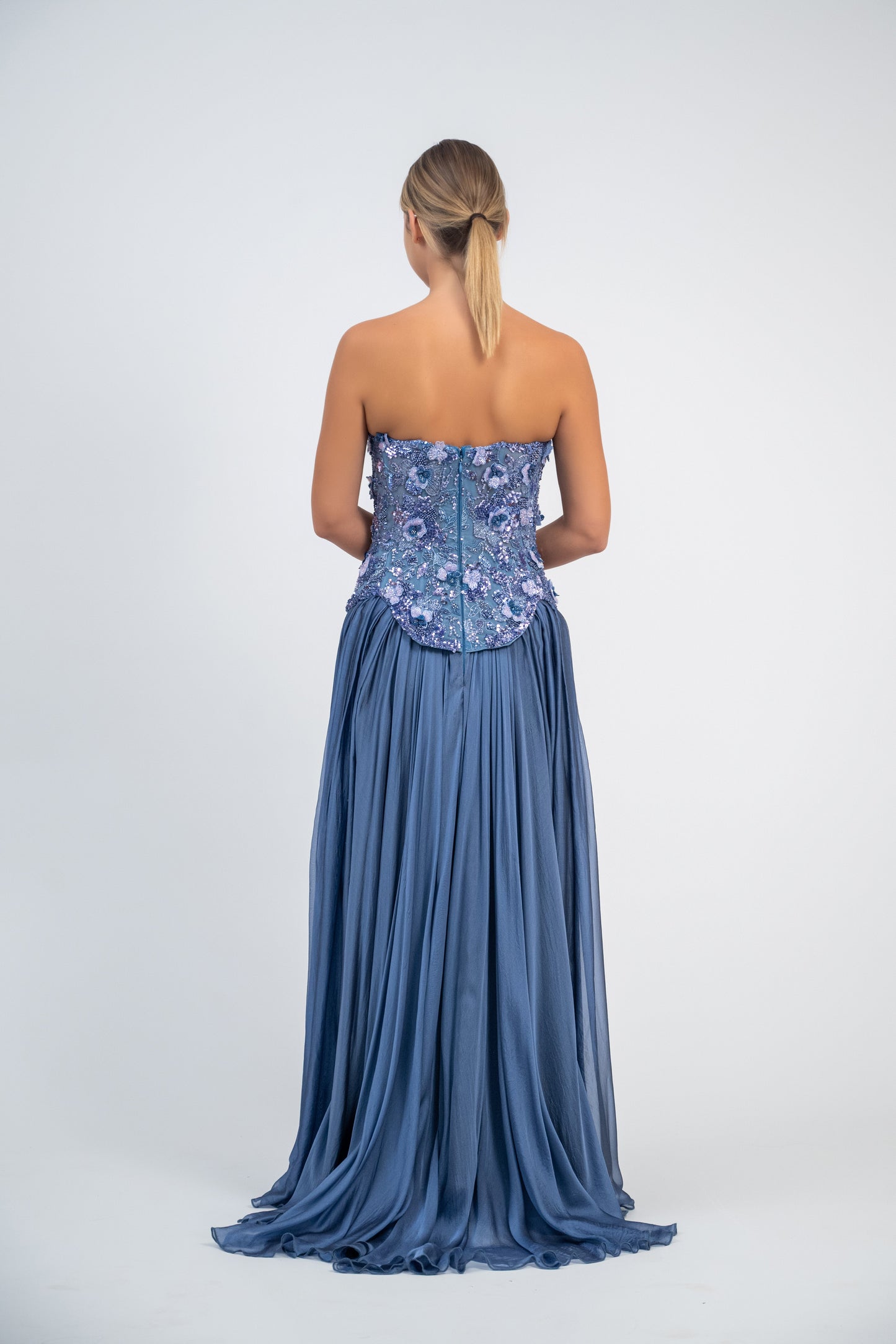 Floral Corset Gown