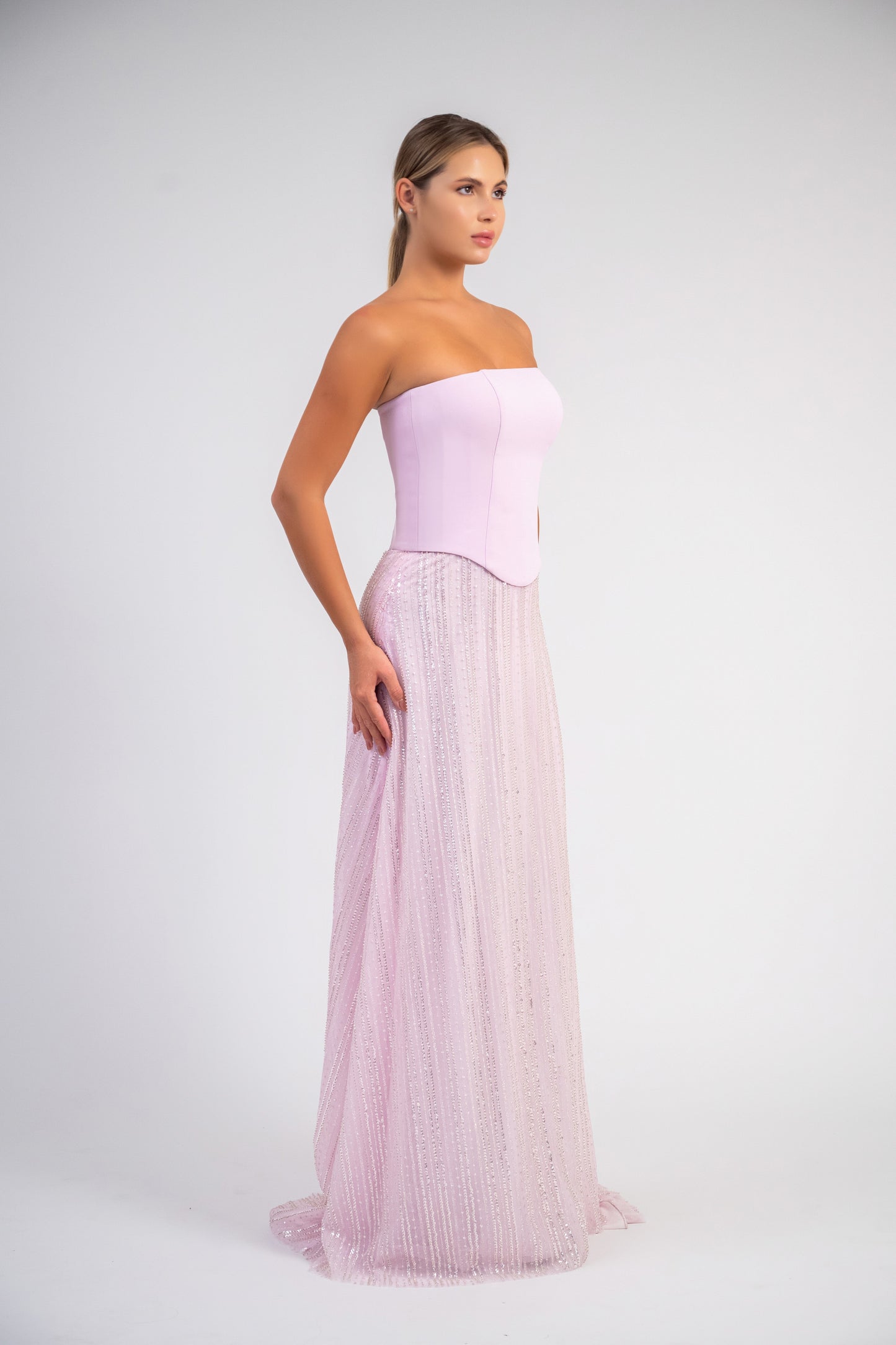 Sparkling Tulle Gown
