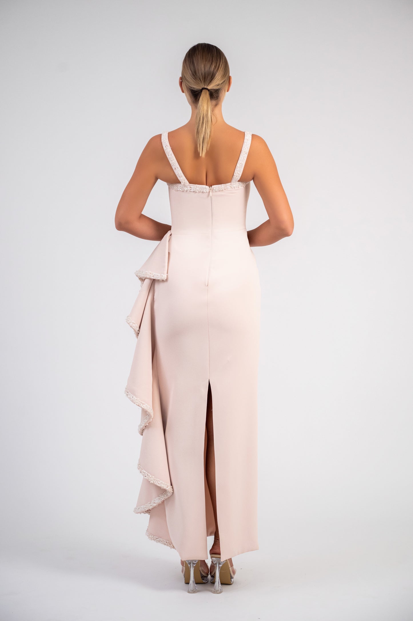 Sleeveless Ruffle Dress