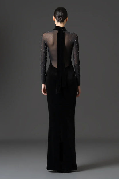 Fitted Crystal Dress