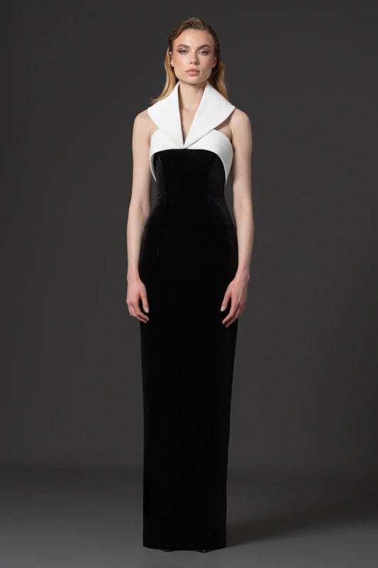 Fitted Velvet Dress