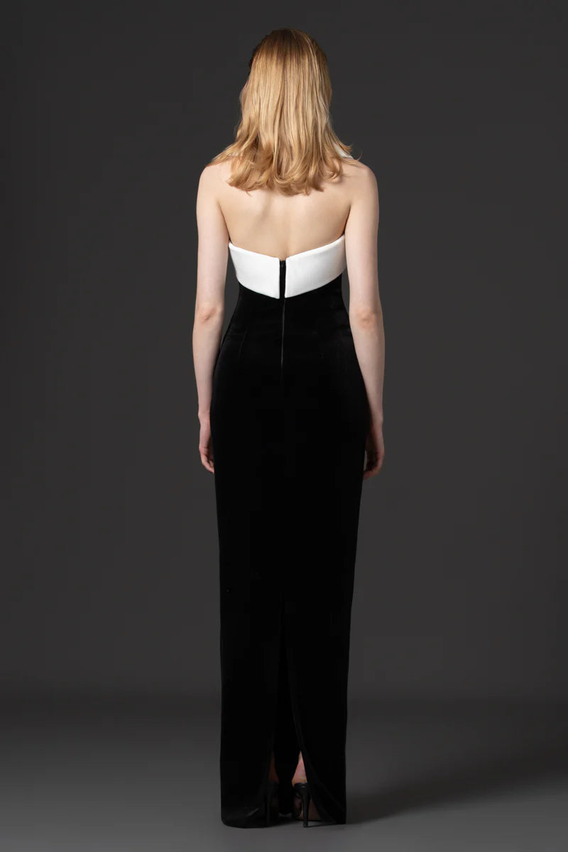 Fitted Velvet Dress