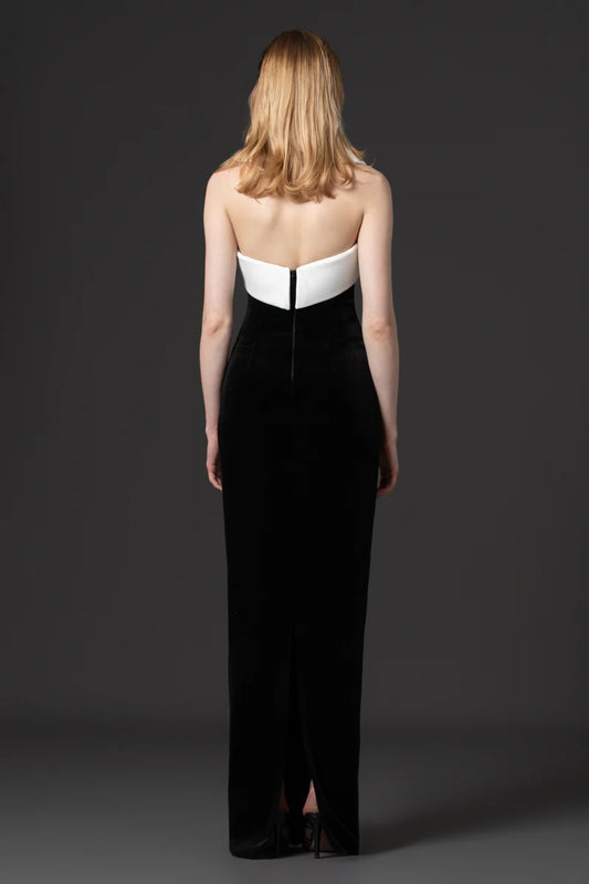 Fitted Velvet Dress