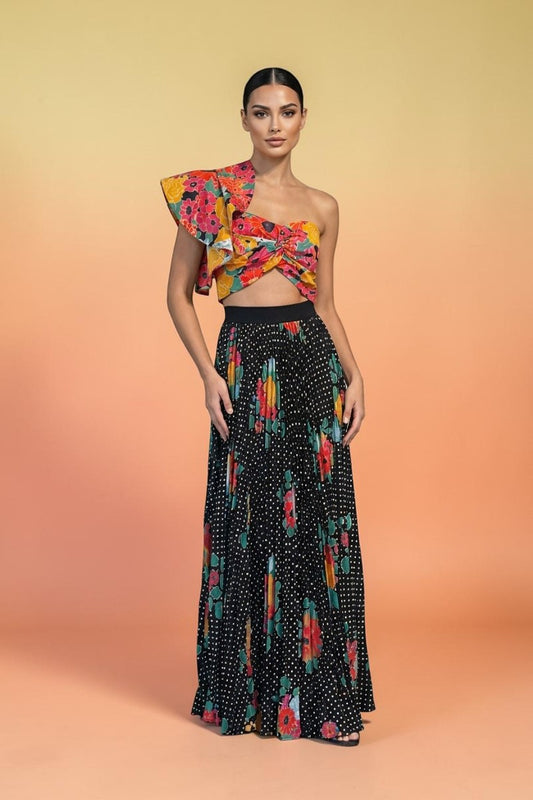 One Shoulder Festive Dress
