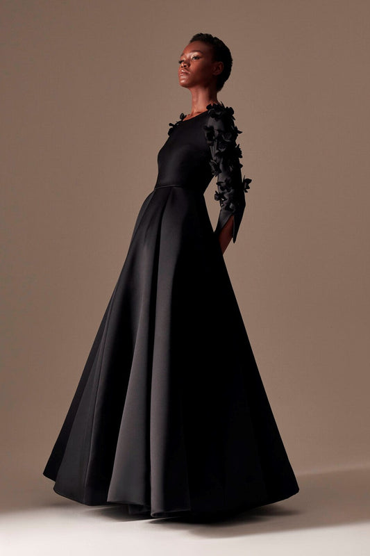 Blackberry Lily Gown