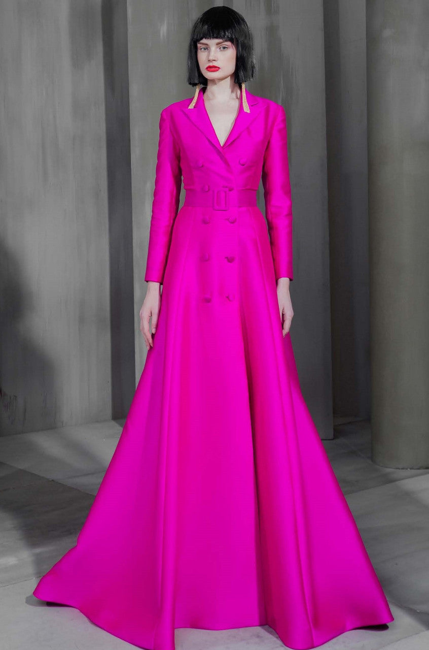 Silk Mikado Gown