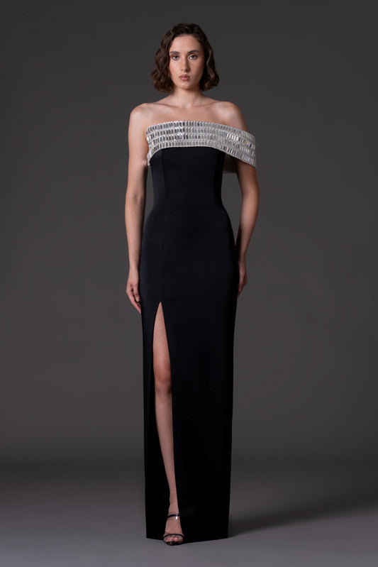 Scuba Crêpe Dress
