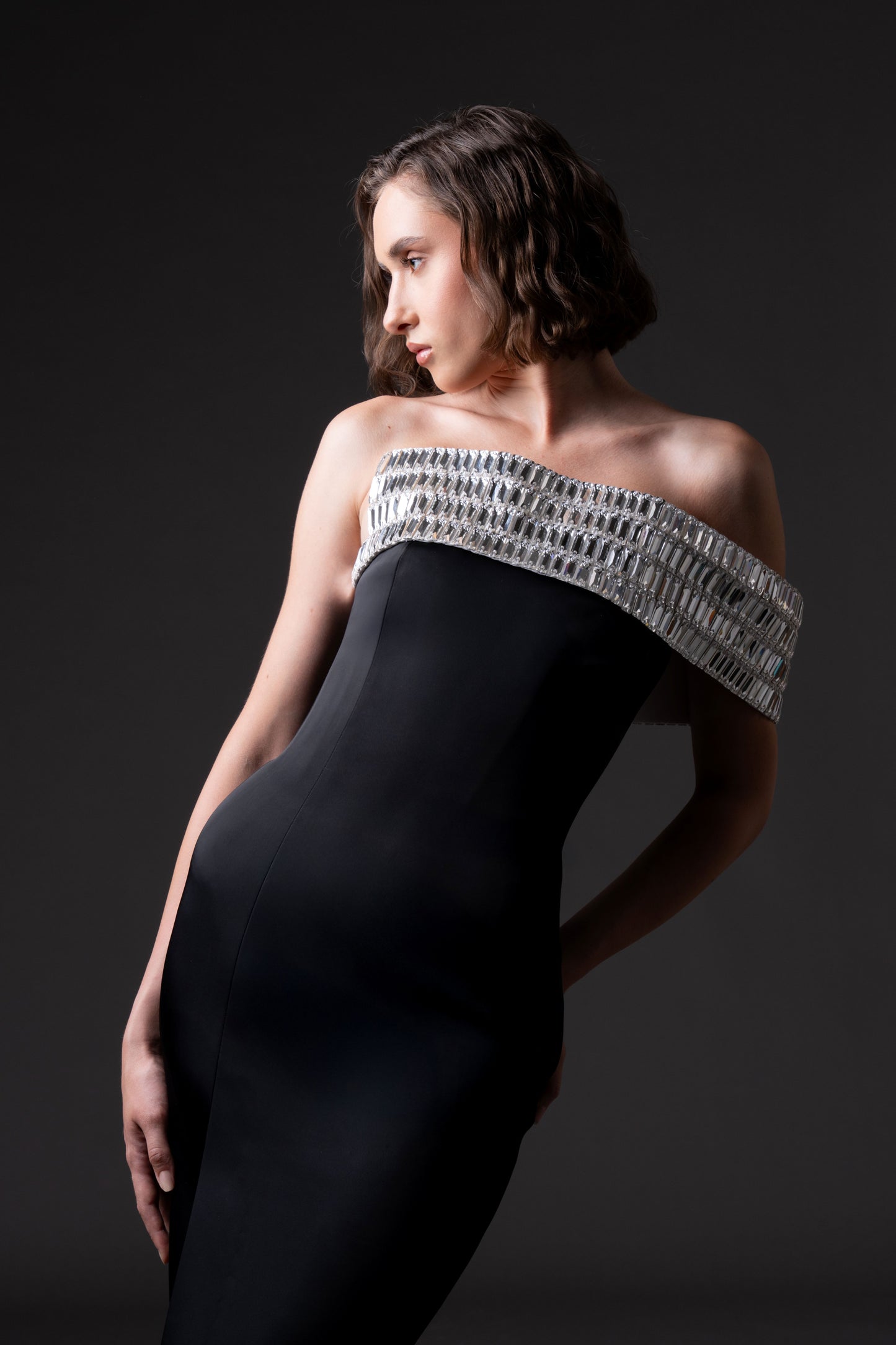 Scuba Crêpe Dress