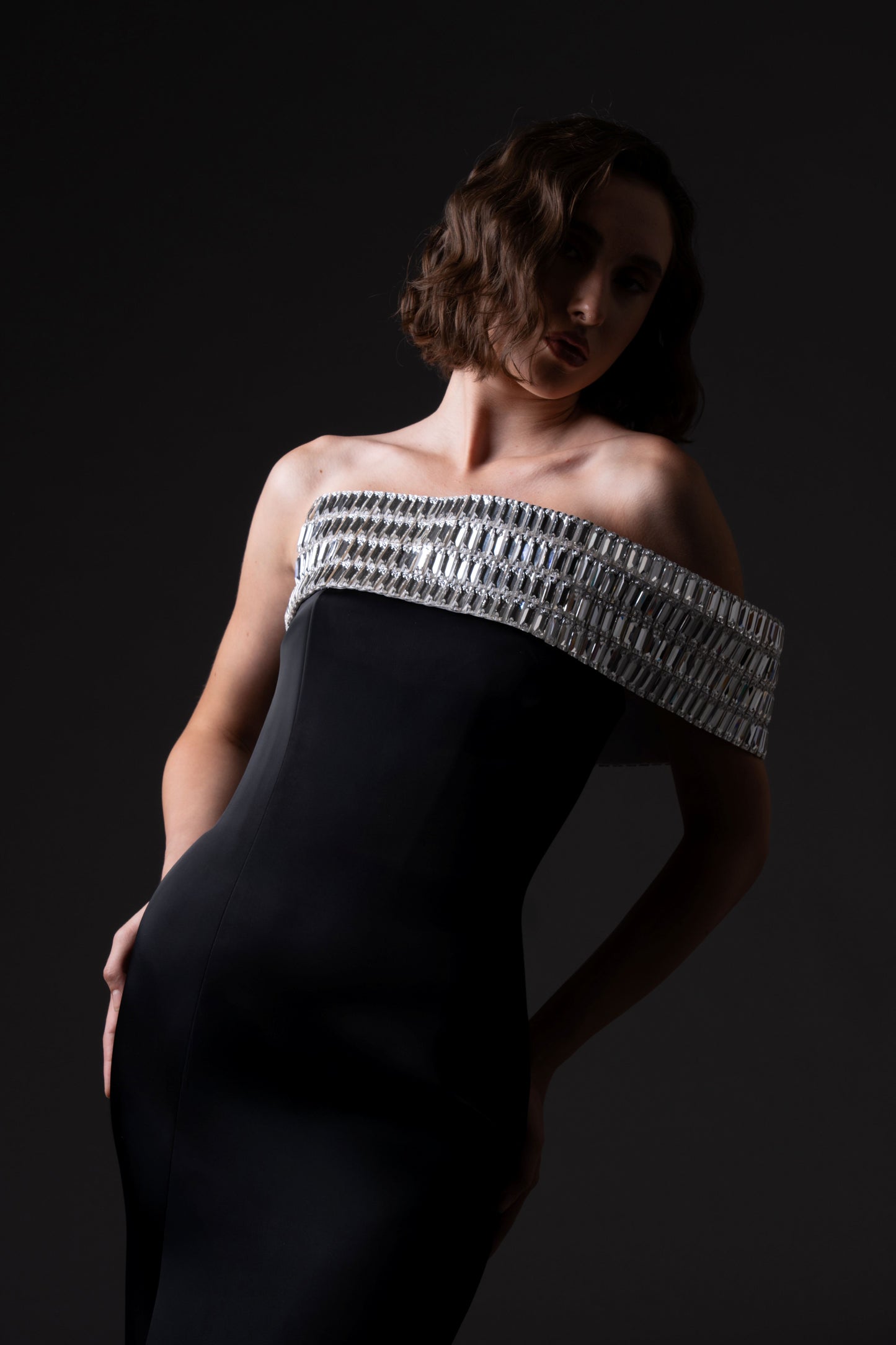 Scuba Crêpe Dress