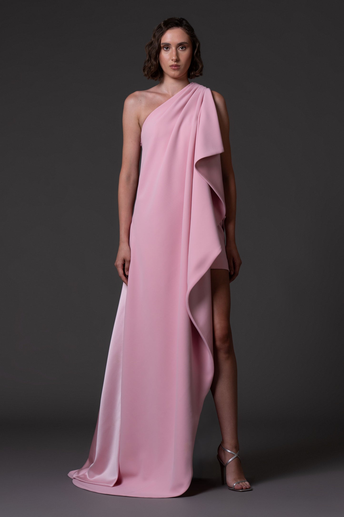 Deconstructed Ruffle Dress