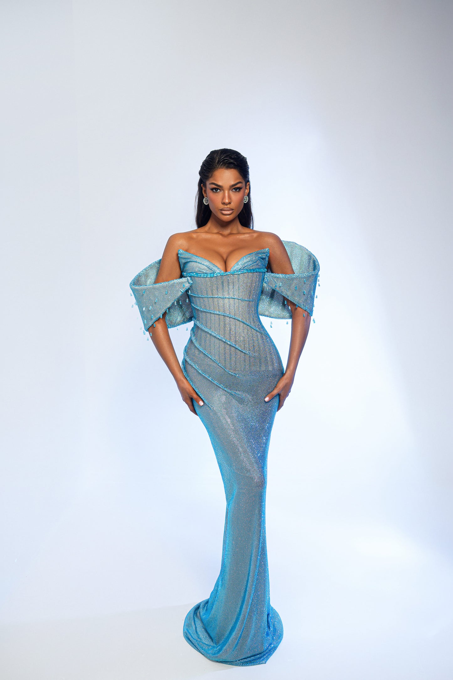 Off-Shoulder Reina Gown