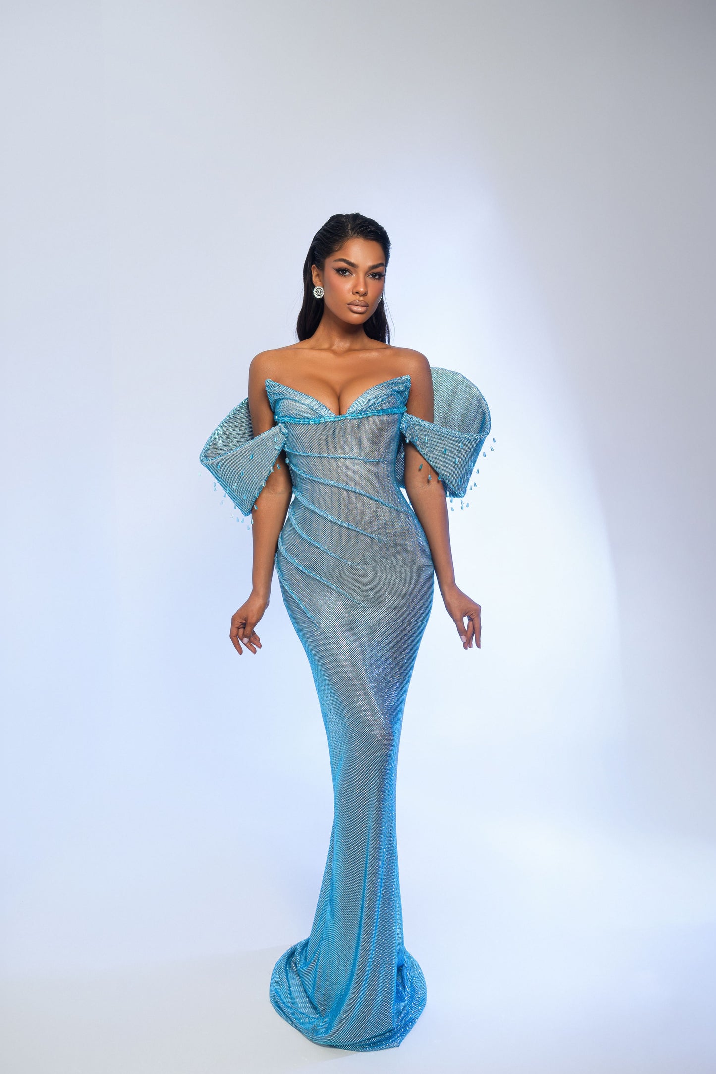Off-Shoulder Reina Gown
