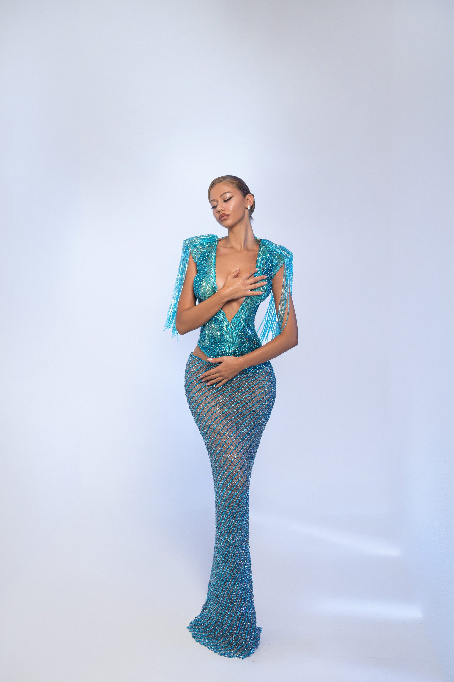 Short Sleeve Juliette Gown