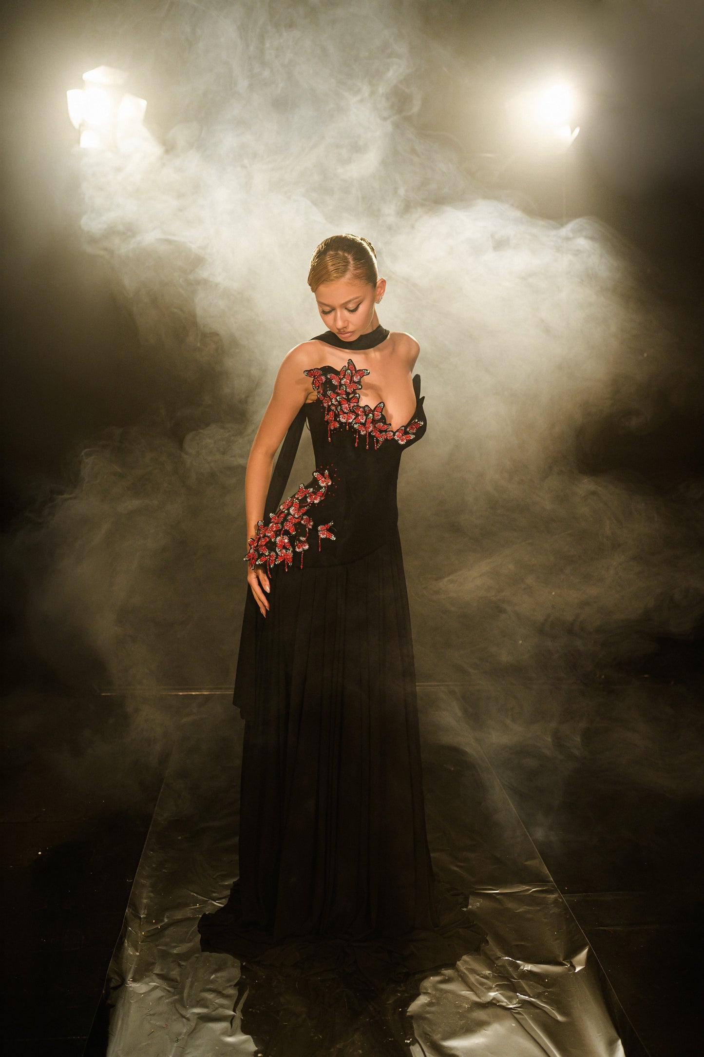Sleeveless Iris Gown