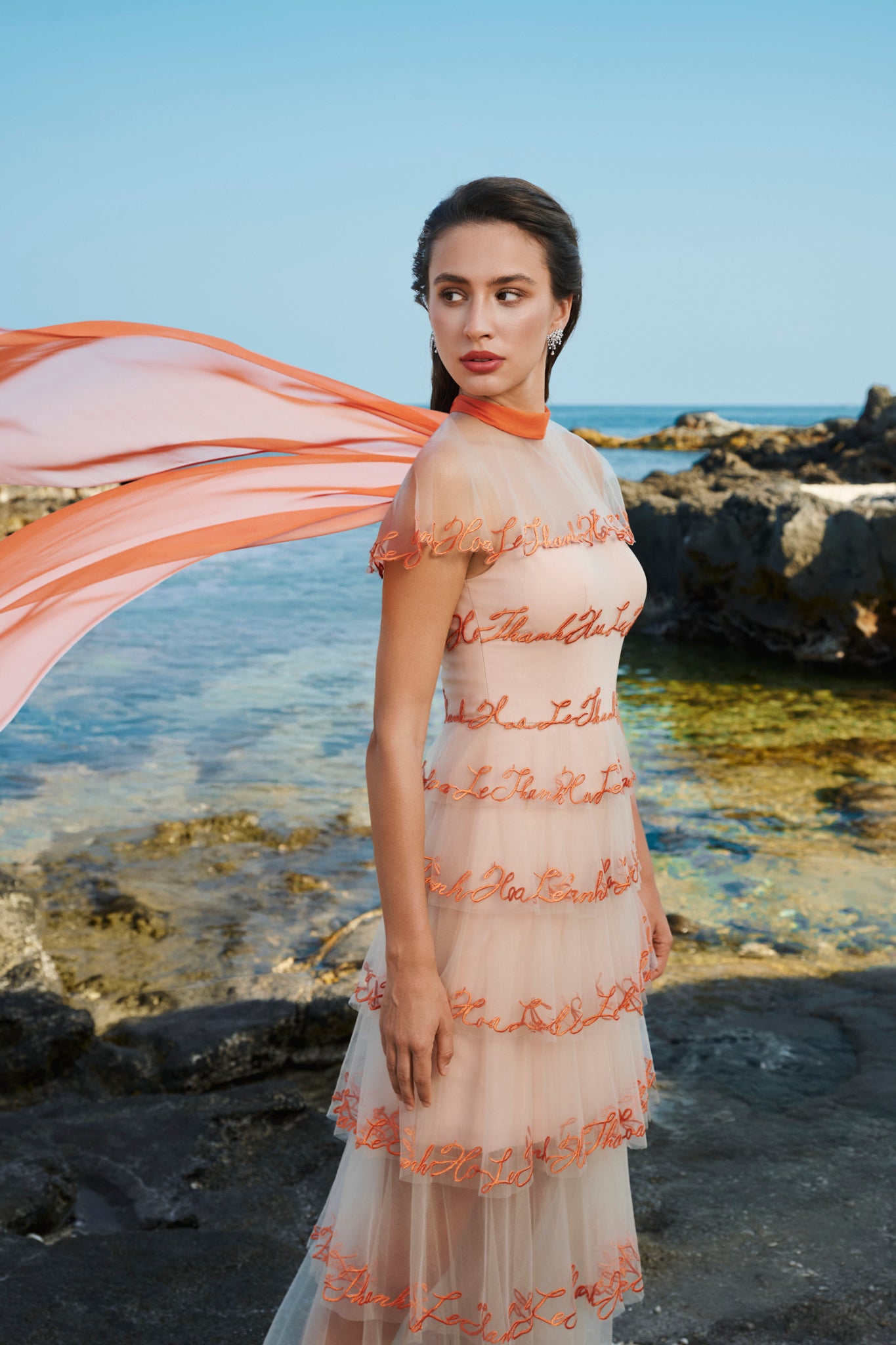 Luxe Ruffles Midi Dress