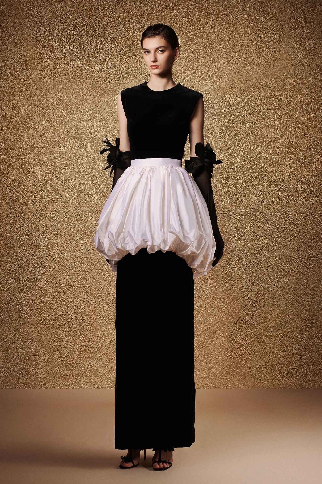 Dahlia Velvet Gown