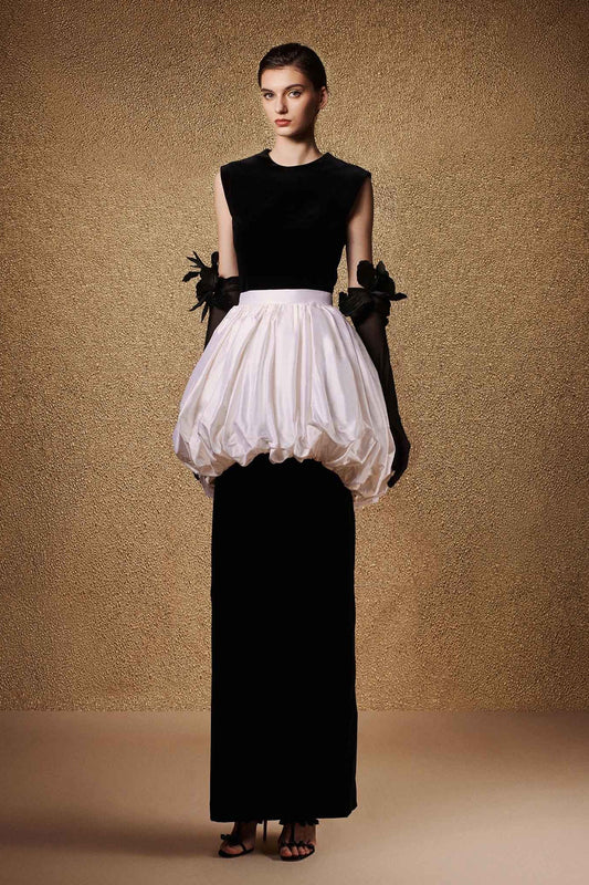 Dahlia Velvet Gown