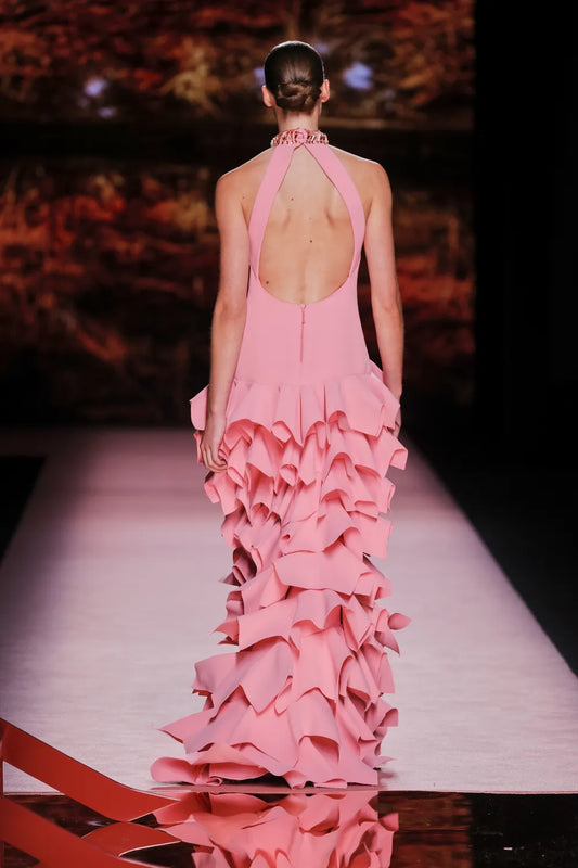 Sleeveless Daimi Gown