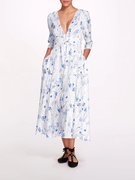 Carnation Midi Dress