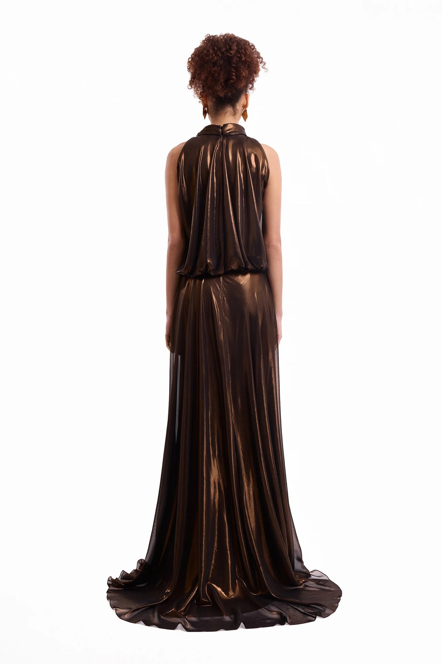 Halter Scarf Dress