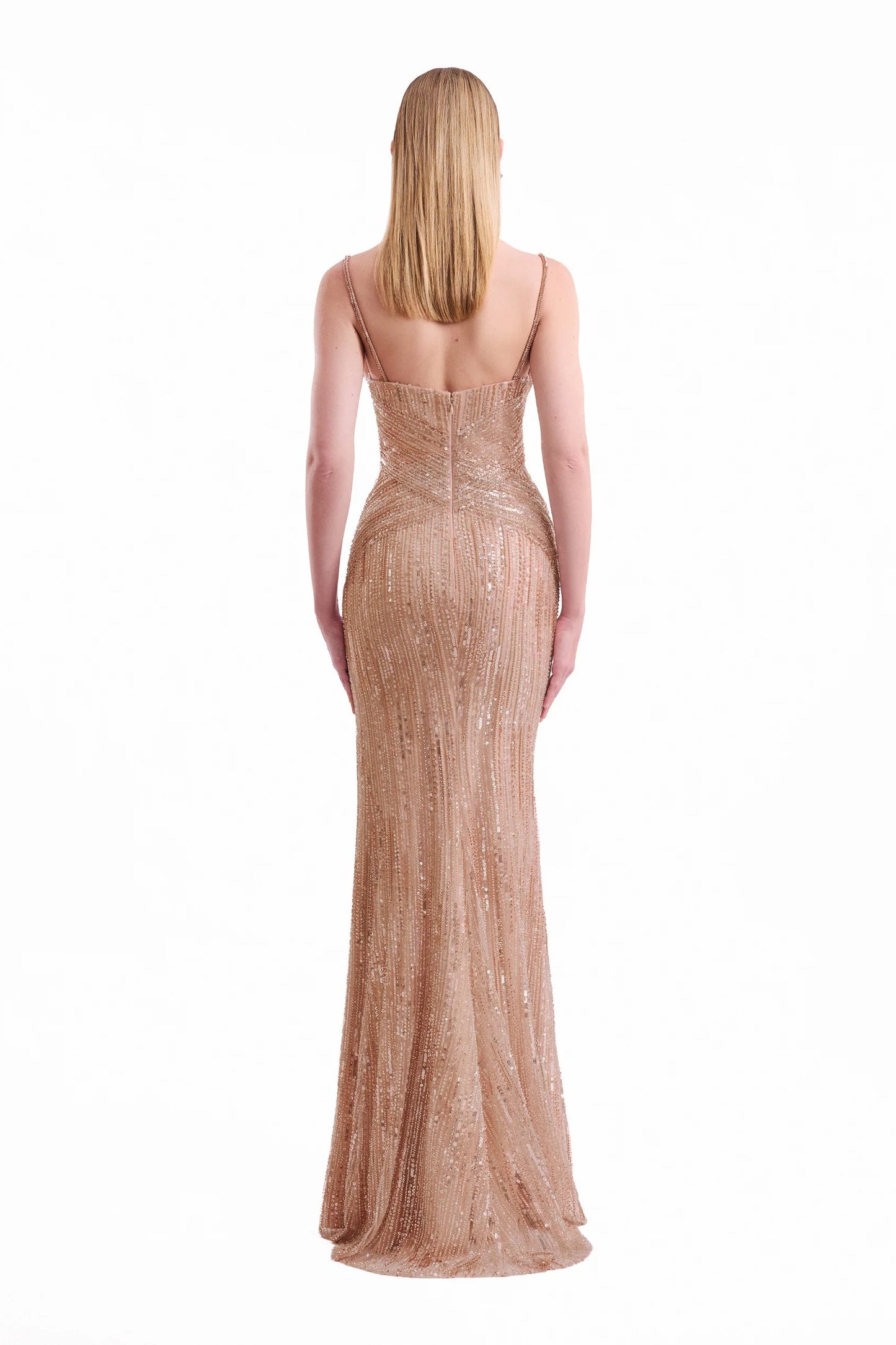 Criss-Cross Beaded Dress