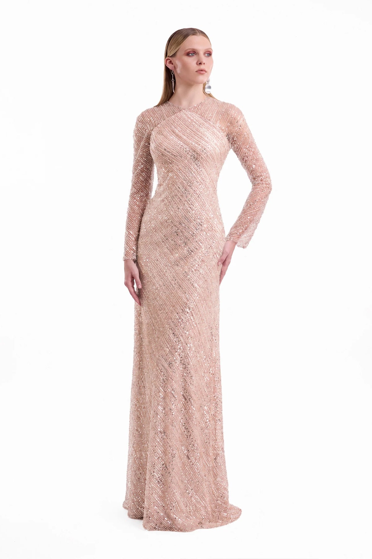 Beaded Sequin Dress