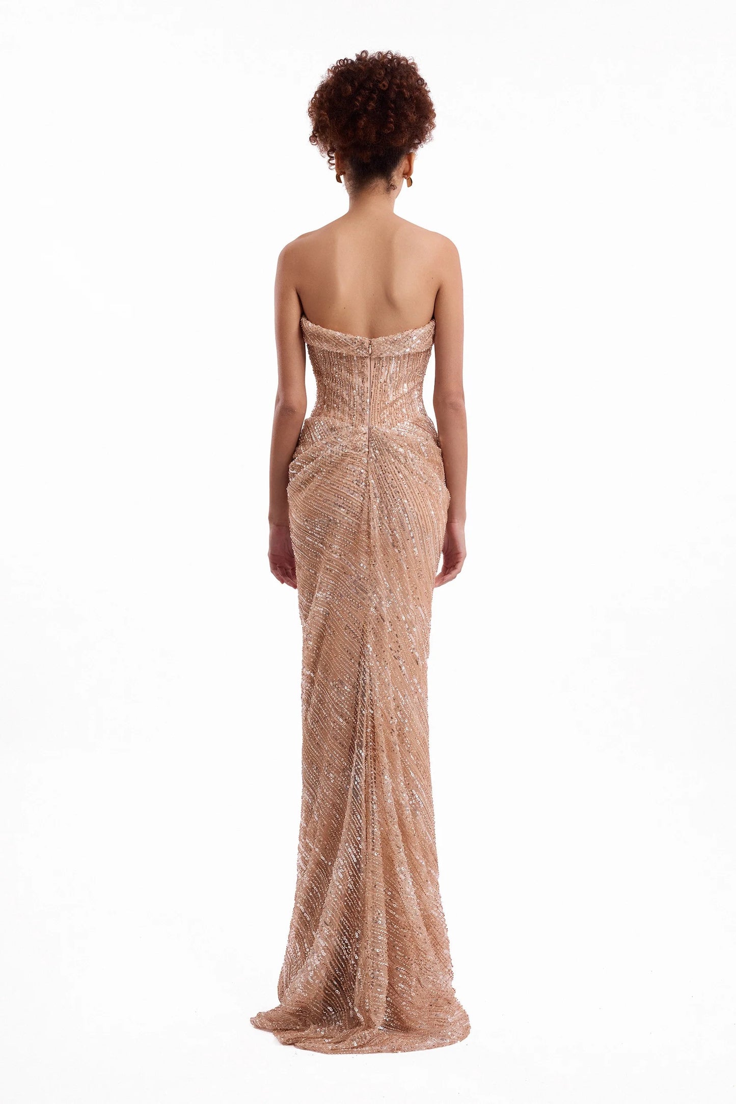 Beaded Sweetheart Dress