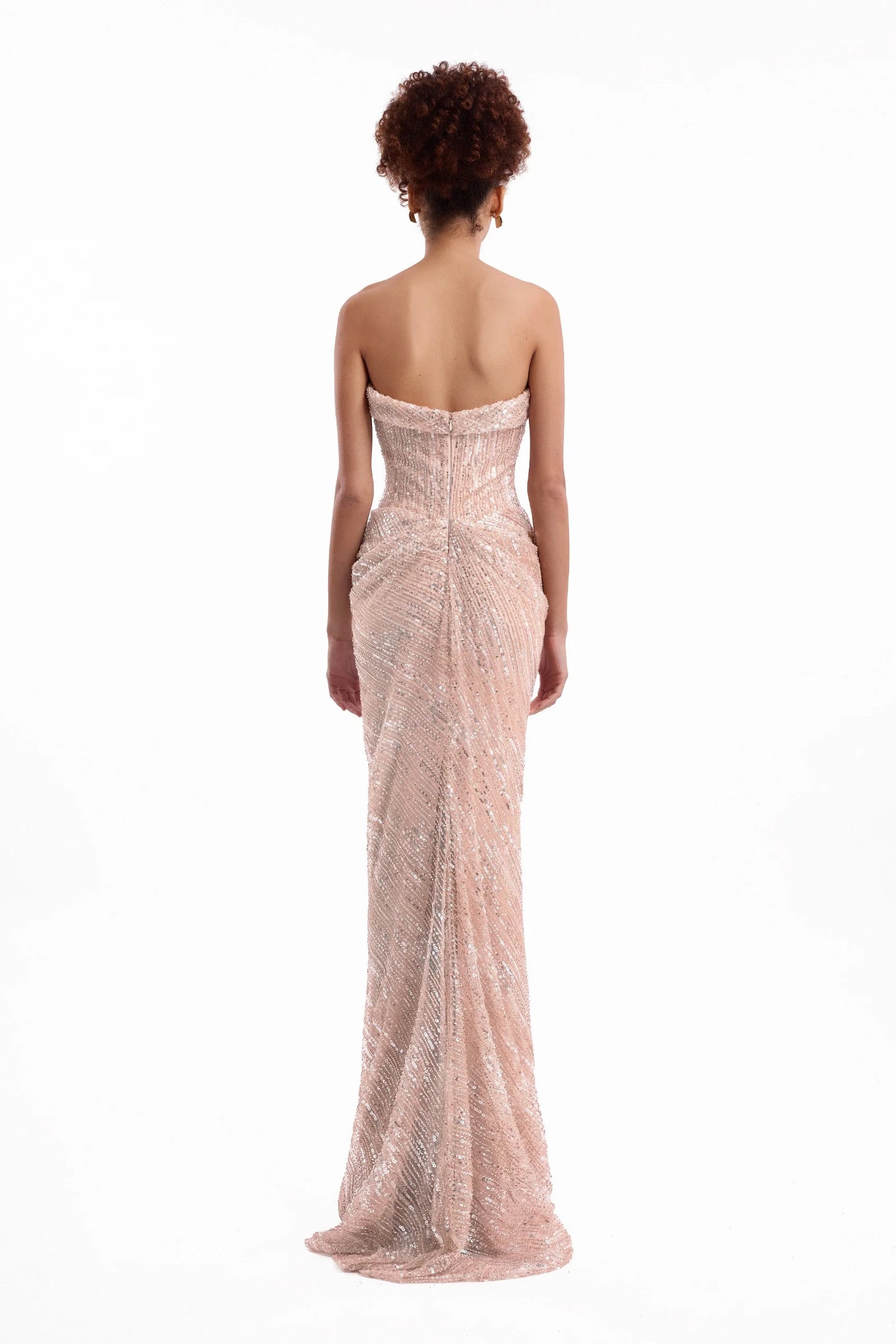 Beaded Sweetheart Dress