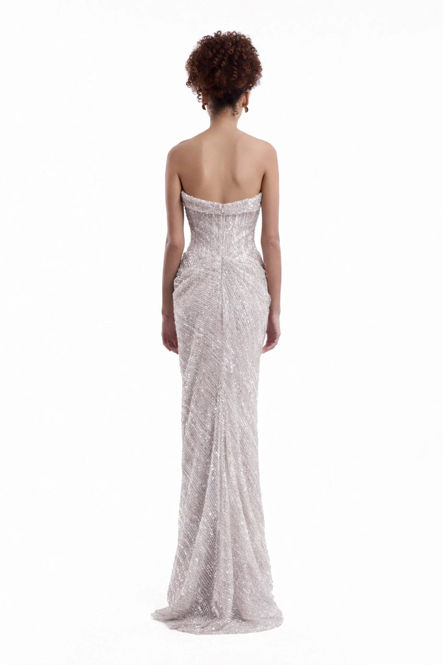 Beaded Sweetheart Dress