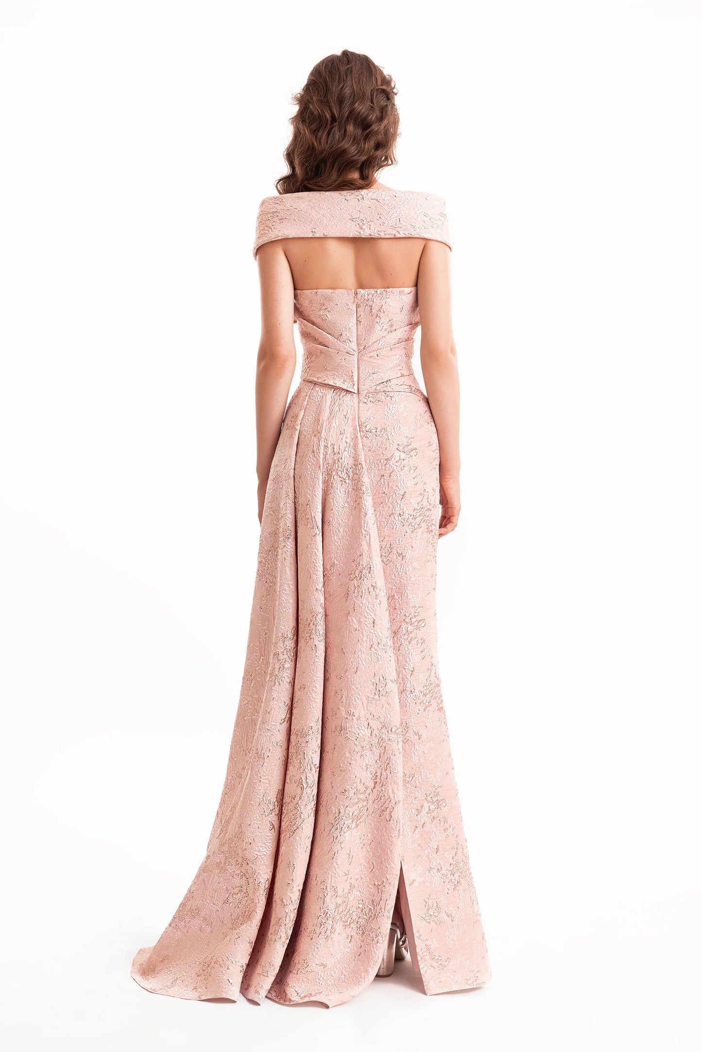 Off-Shoulder Bow Draped Dress