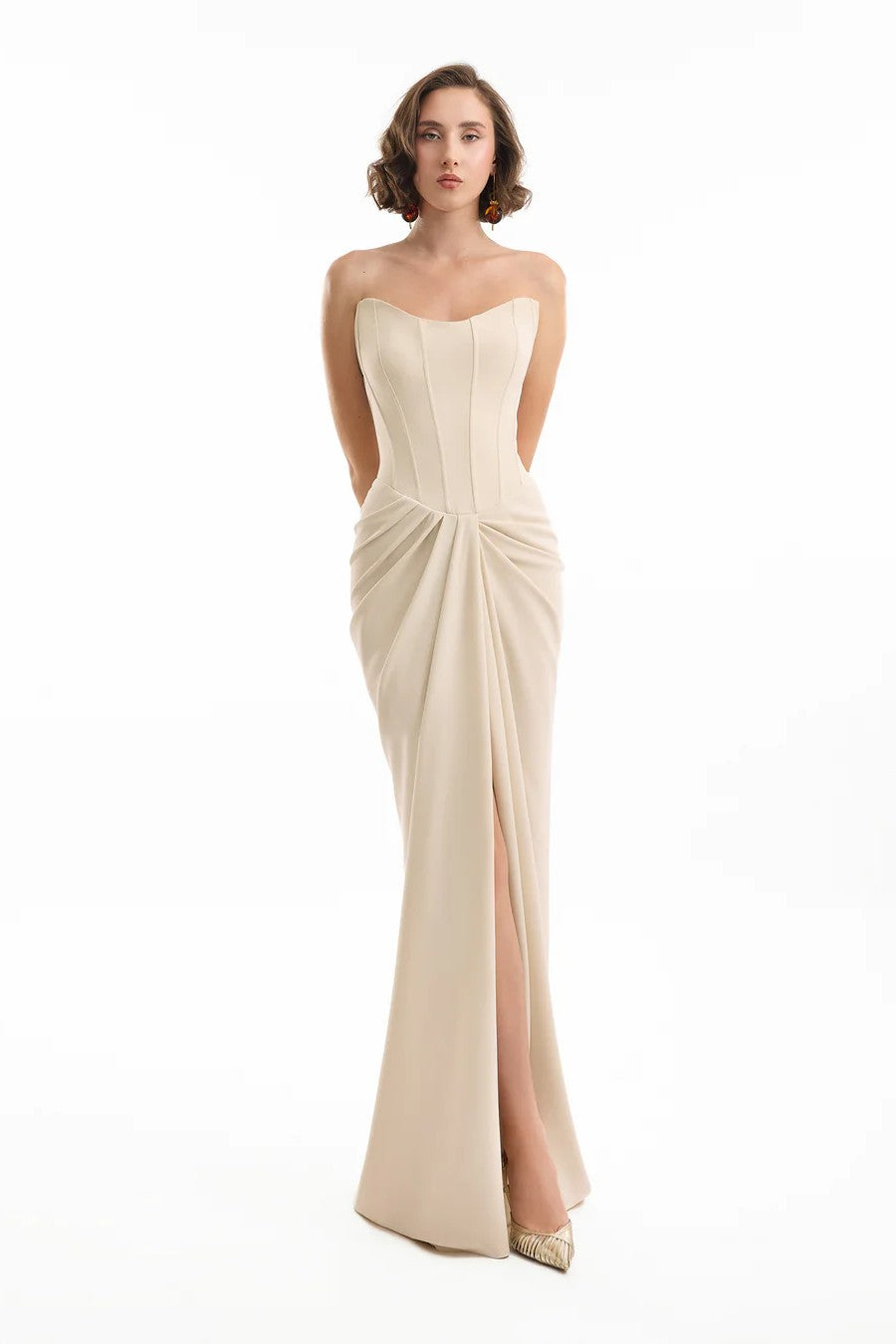 Strapless Corset Dress