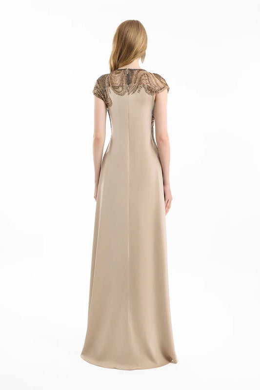 Beaded Embroidered Dress