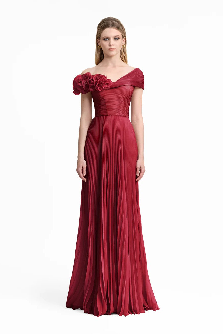 Asymmetrical Chiffon Corset Dress
