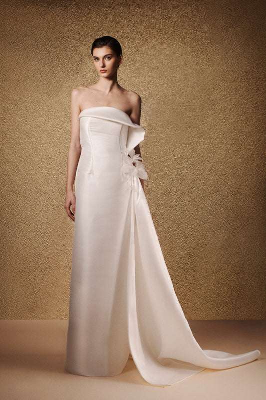 Orchid Fold Gown