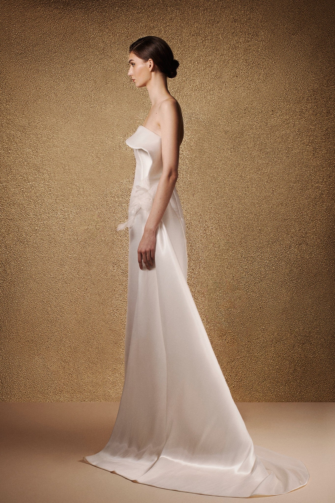 Orchid Fold Gown