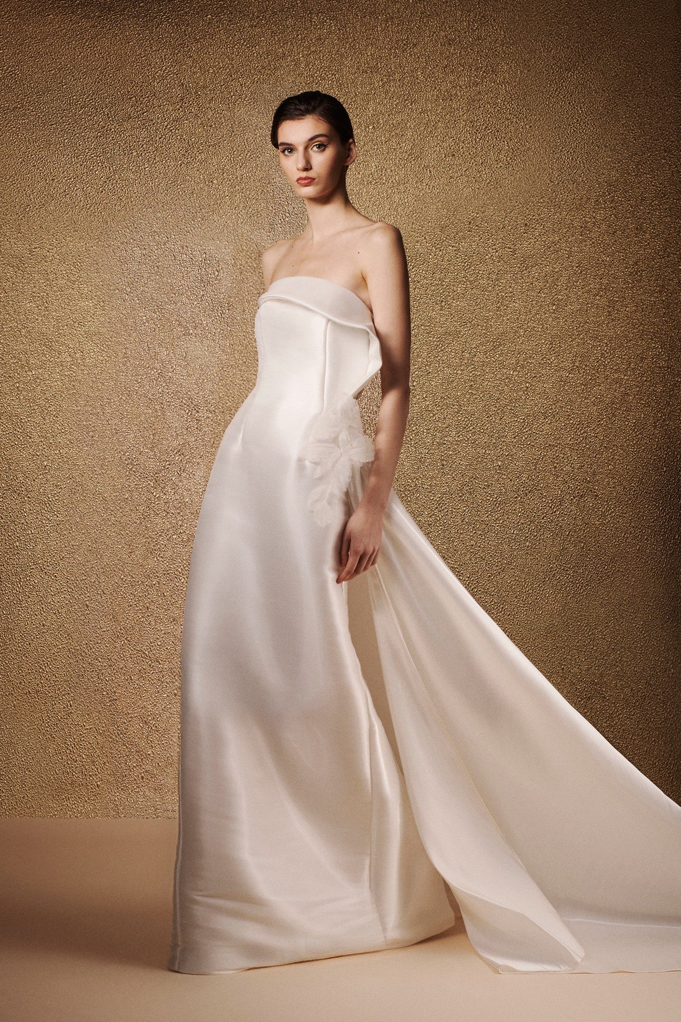 Orchid Fold Gown