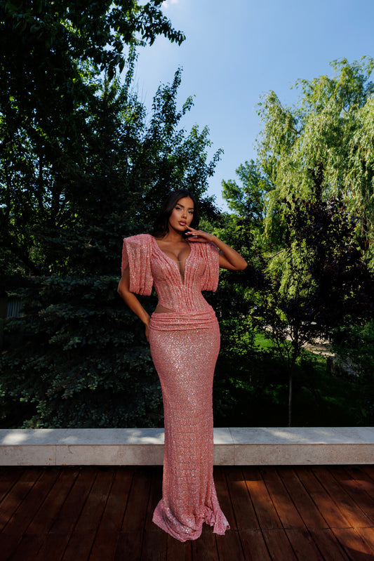 Short Sleeve Gown