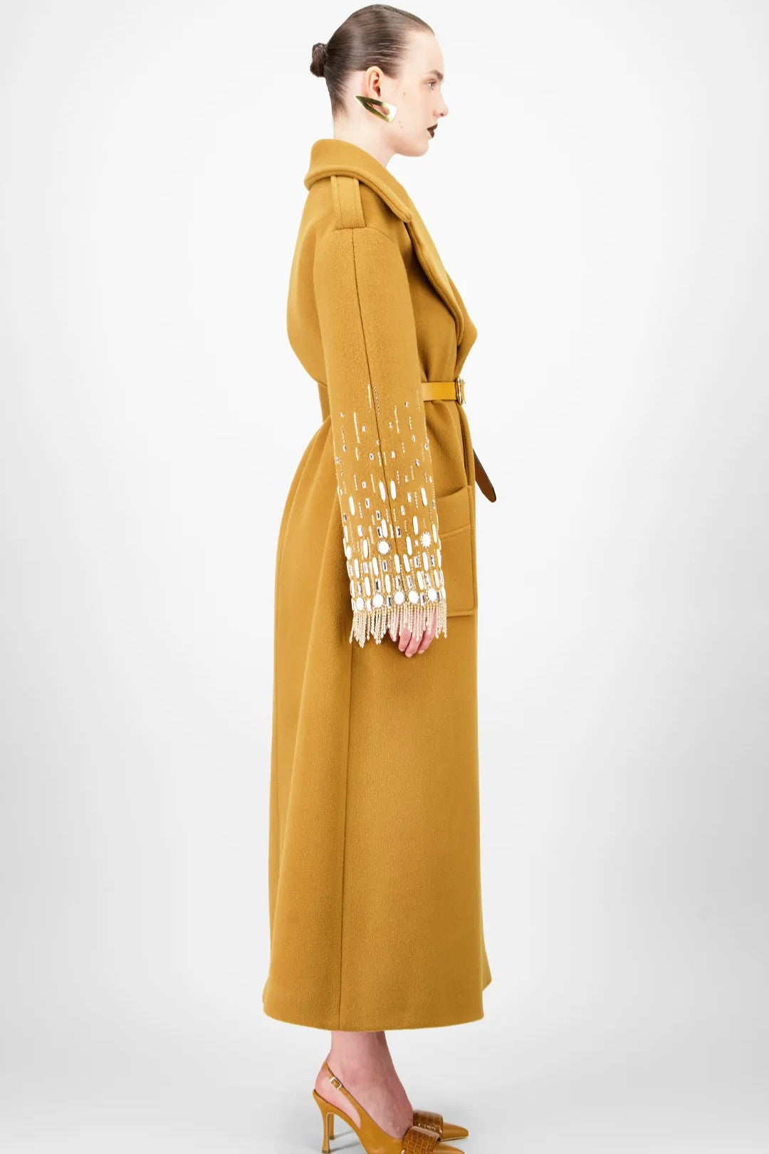 Pearl Wool Coat