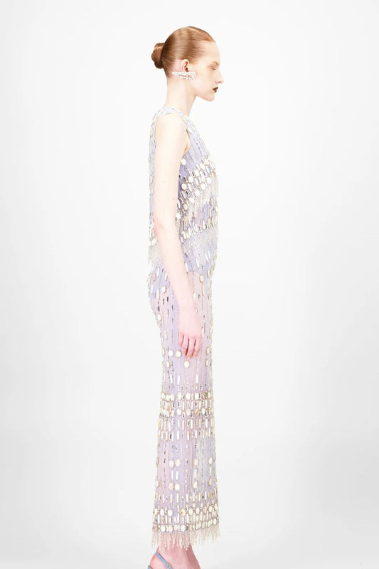 Beaded Midi Dress