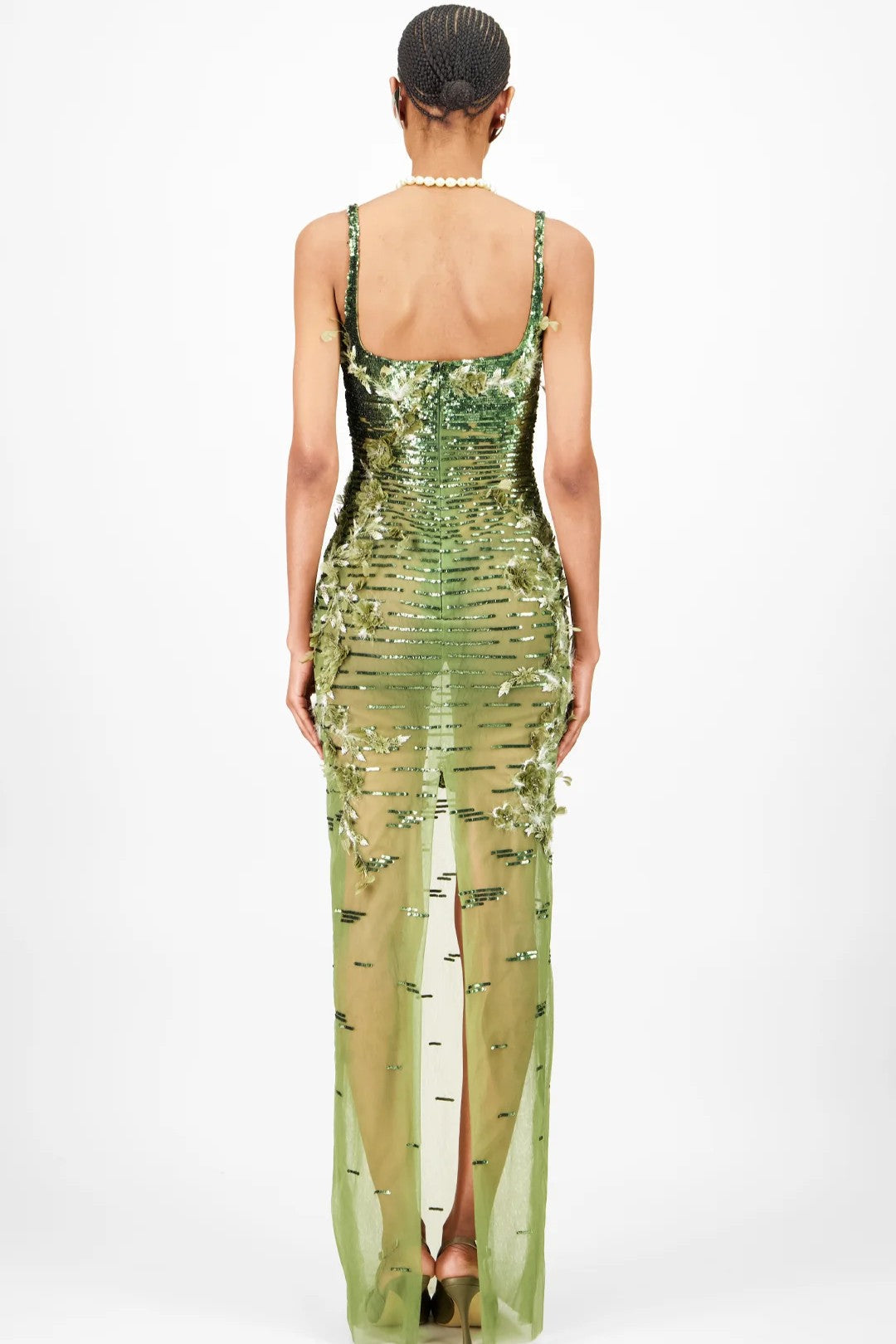 Beaded Long Dress