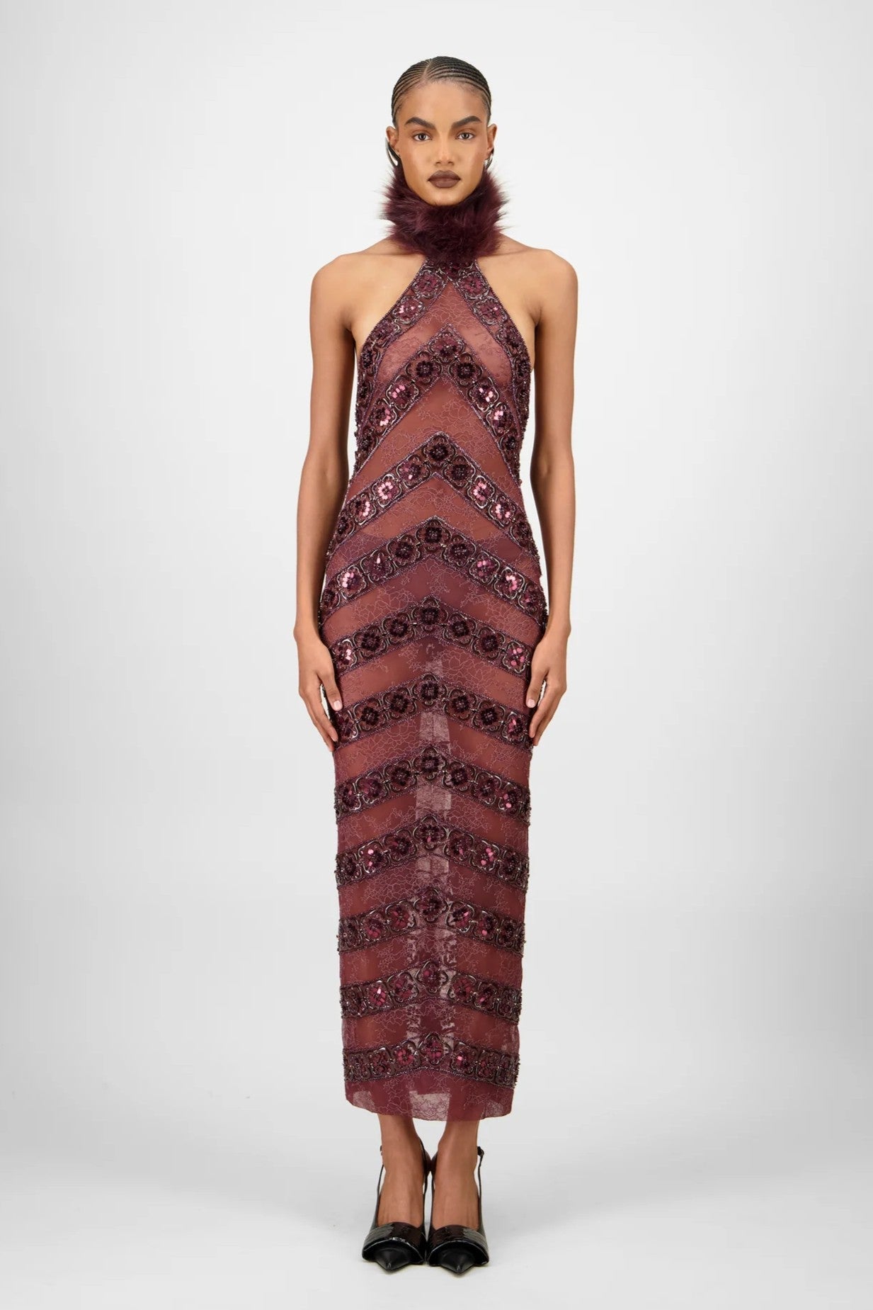 Lace Midi Dress
