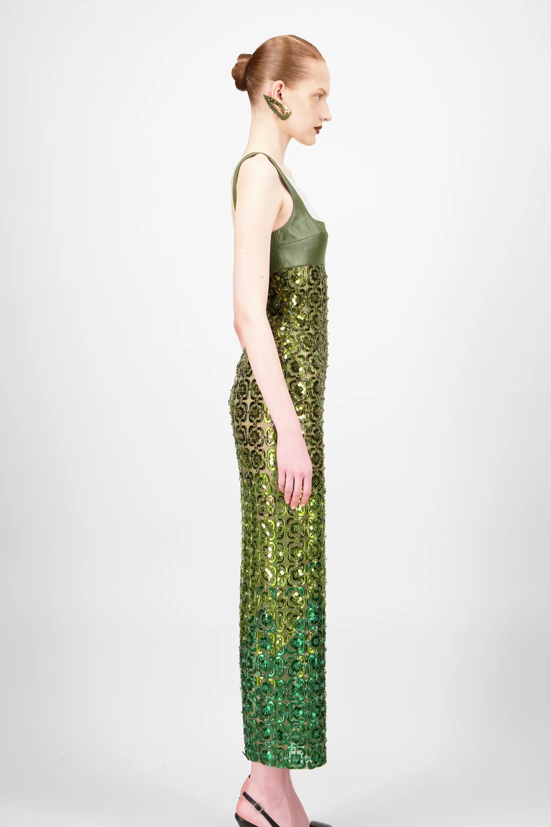 Glow Sequin Midi Dress