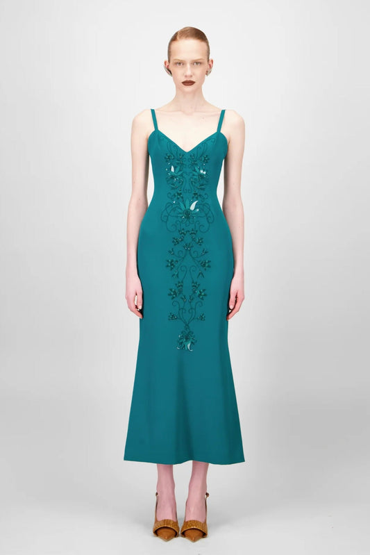 Fitted Midi Dress