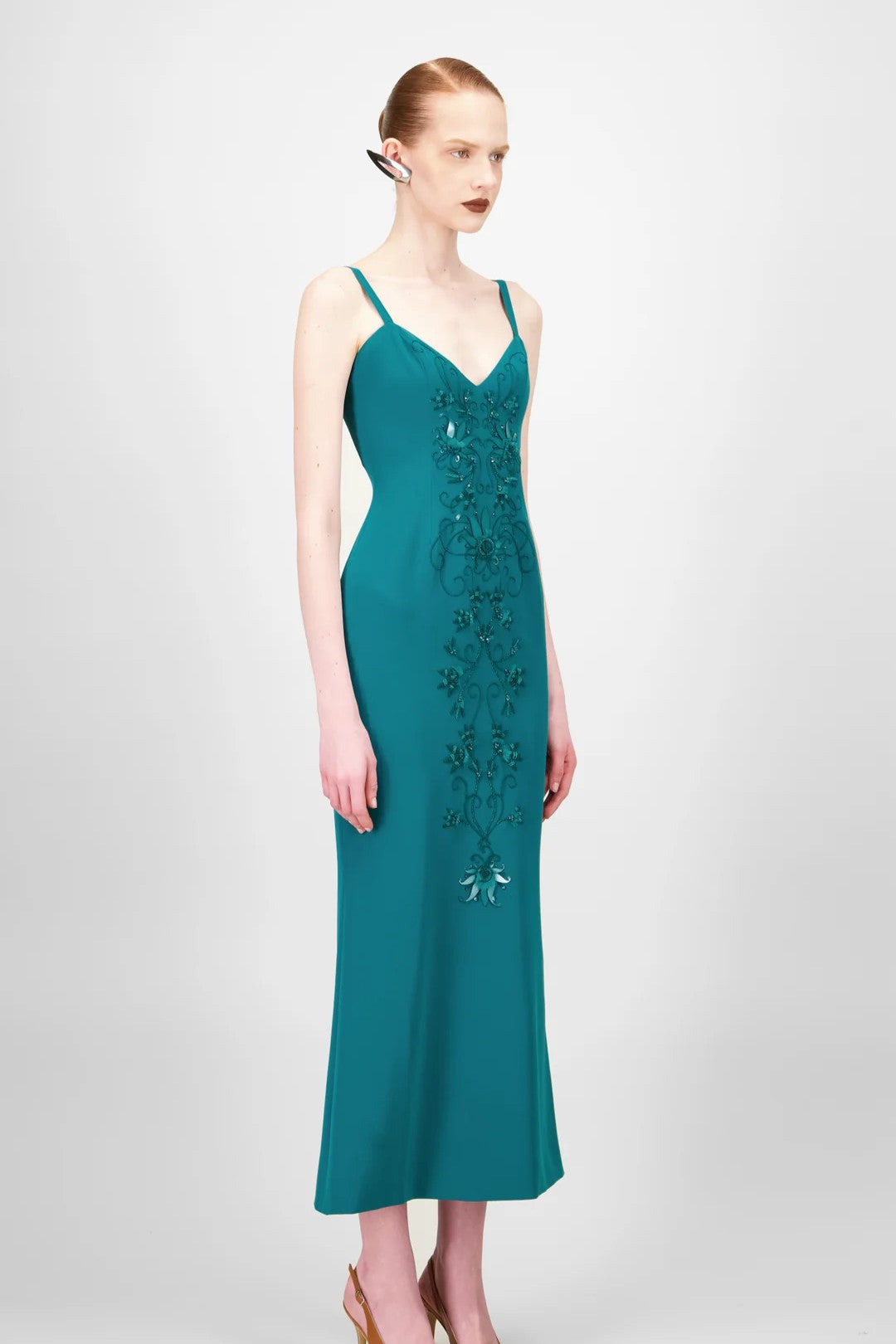 Fitted Midi Dress