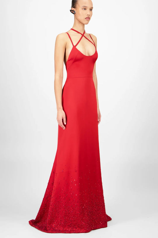 Silky Long Dress