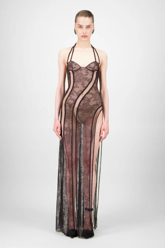 Lace Long Dress